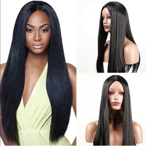 Sleek Black Women's Hair Wig